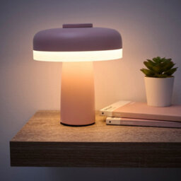 K Living Lyon Rechargeable Led Table Lamp In 7 Colours With 3 Step Dimming - thumbnail 2