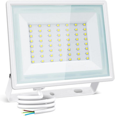 Aigostar 50W Led Floodlight Outdoor, 4300 Lumen Outdoor Security Light, Waterproof Ip65 6500K Cool White - image 1