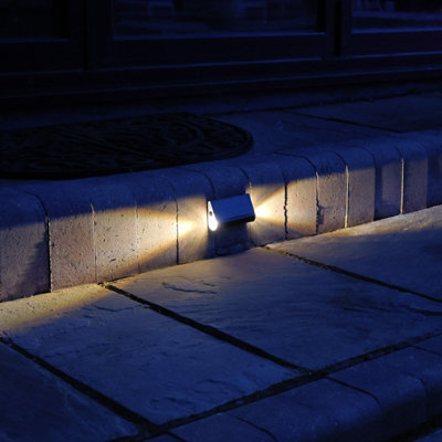 Auraglow Solar Dual-Directional Led Step Lights - Pack Of 3 - image 1