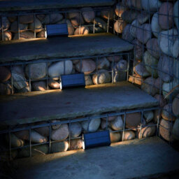Auraglow Solar Dual-Directional Led Step Lights - Pack Of 3 - thumbnail 2