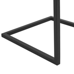 Beliani Set Of 2 Conference Chairs Buford Faux Leather Black - thumbnail 8