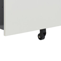Beliani Storage Unit Cami Metal Off-White - thumbnail 8