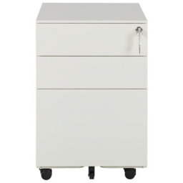 Beliani Storage Unit Cami Metal Off-White - thumbnail 4