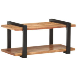 Berkfield Tv Cabinet 90X40X40 Cm Solid Acacia Wood - thumbnail 1