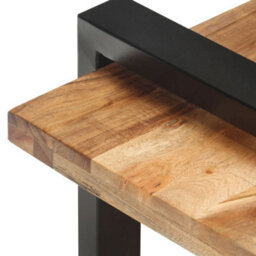 Berkfield Tv Cabinet 90X40X40 Cm Solid Acacia Wood - thumbnail 5