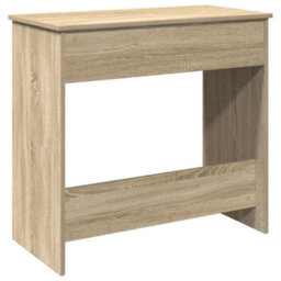 Berkfield Durable Desk Sonoma Oak 80X40X75 Cm Engineered Wood - thumbnail 7