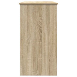 Berkfield Durable Desk Sonoma Oak 80X40X75 Cm Engineered Wood - thumbnail 6