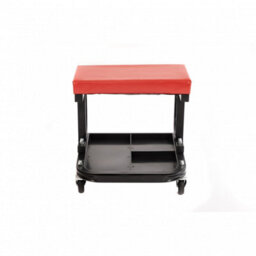 Oypla Heavy Duty Garage Stool Rolling Mechanics Chair Crawling Seat - thumbnail 3