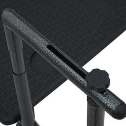 Berkfield Hanging Balcony Table Black 60X64X83.5 Cm Plastic Rattan Look - thumbnail 7