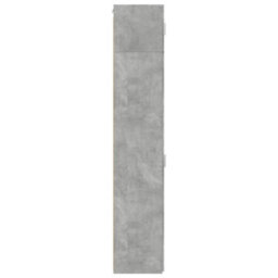Berkfield Slim Storage Cabinet Concrete Grey 50X42.5X225 Cm Engineered Wood - thumbnail 7