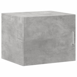 Berkfield Slim Storage Cabinet Concrete Grey 50X42.5X225 Cm Engineered Wood - thumbnail 5