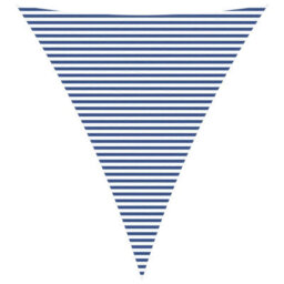 Walplus Sun Shade Sail Blue And White 5 X 6 X 6 M 100% Polyester Oxford - thumbnail 2