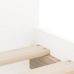 Berkfield Bed Frame With Drawers Without Mattress White 90X200 Cm - thumbnail 9