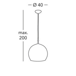 Luminosa Lighting Luminosa Luna Designer Glass Dome Pendant Light Polished Chrome 1X E27 - Kiss Silver Pattern - thumbnail 4