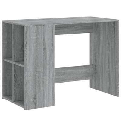 Berkfield Durable Desk Grey Sonoma 102X50X75 Cm Engineered Wood