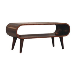 Wyld Haus Porquerolles Nordic Mango Wood Low Coffee Table - thumbnail 4