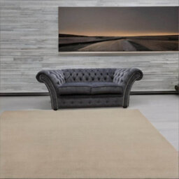 Chesterfield 2 Seater Pimlico Carbon Grey Fabric Sofa Settee Bespoke In Balmoral Style - thumbnail 4