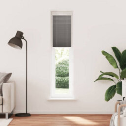 Walplus Pleated Blind Anthracite 40X200 Cm Fabric Width 39.4 Cm Polyester - thumbnail 2
