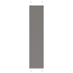 Walplus Pleated Blind Anthracite 40X200 Cm Fabric Width 39.4 Cm Polyester