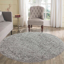 Desire Rugs Plain Living Room Shaggy Area Rugs Grey Runner 60X220 Cm - thumbnail 6