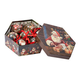 Three Kings Set Of 7 Santa's Workshop Baubles - thumbnail 1
