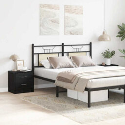 Berkfield Stylish Bedside Cabinets 2 Pcs Black Oak 40X30X40 Cm Engineered Wood - thumbnail 2