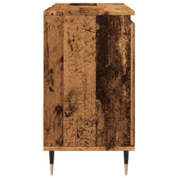 Walplus Bathroom Cabinet Old Wood 65X33X60 Cm Engineered Wood - thumbnail 5