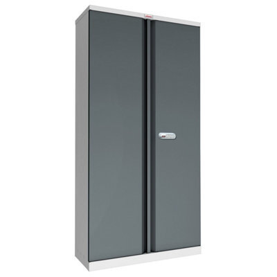Phoenix Safe Company Phoenix Scl1891Gae Steel Storage Cupboard In Anthracite With An Electronic Lock - image 1