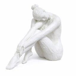 Gifts Direct 2 U Sculpted Serenity Resin Sitting Lady Figure - thumbnail 1