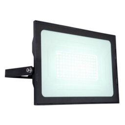 Luminosa Lighting Luminosa Helga I 10000Lm Outdoor Flood Light Black Ip44 Clear Glass Shade Led 6000K - thumbnail 1