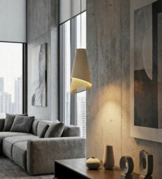 Emibig Lighting Emibig Moda Pendant Lamp 1 X E27 Beige / Rattan - thumbnail 4