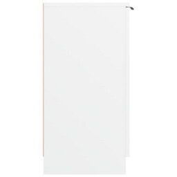 Vidaxl Shoe Cabinet White 59X35X70 Cm Engineered Wood - thumbnail 4