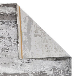 Grey Abstract Rug, Easy To Clean Rug, Stain-Resistant Rug, Grey Rug For Bedroom, Livingroom, & Diningroom-120Cm X 170Cm - thumbnail 5