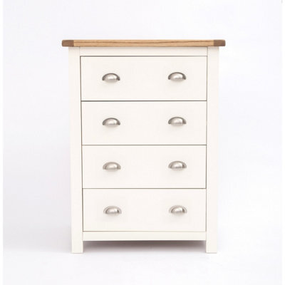 Cabinet Bits Lovere 4 Drawer Chest Of Drawers Chrome Cup Handle - image 1