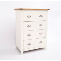 Cabinet Bits Lovere 4 Drawer Chest Of Drawers Chrome Cup Handle - thumbnail 2