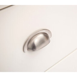 Cabinet Bits Lovere 4 Drawer Chest Of Drawers Chrome Cup Handle - thumbnail 6