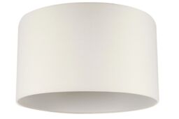 GoodHome Kpezin Cream Fabric Dyed Circular Light Shade (D)40Cm - thumbnail 2