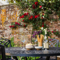 Lazy Susan Alice Antique Bronze 6 Seater Metal Garden Furniture Set - thumbnail 2