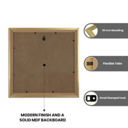 Ak Frames Gold 50X50Cm Frame With 40X40Cm Mount And Perspex Front - thumbnail 3