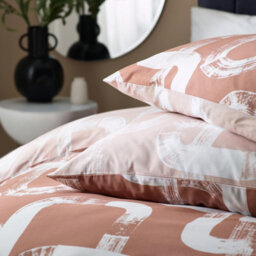 HÖEM Hoem Tuba Abstract Cotton Rich Reversible Duvet Cover Set - thumbnail 4