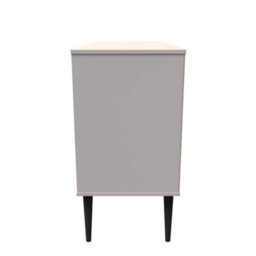 Toledo 3 Drawer Tv Unit In Kashmir Matt (Ready Assembled) - thumbnail 2