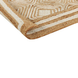Beliani Rug Mengen Beige 160 X 230 Cm Jute - thumbnail 6