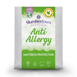 Slumberdown Anti Allergy Pillow Protector Quilted Cotton Cover Envelope Closure Machine Washable Reduces Dust Mites, 1 Pack - thumbnail 3