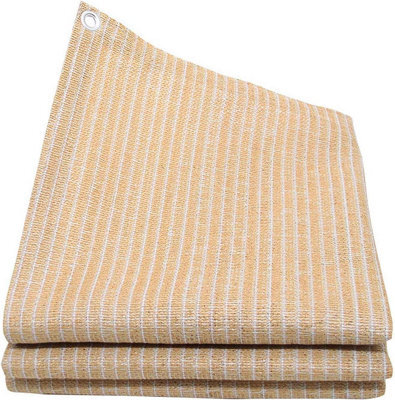 Yellow 2X3M Rectangular Shade Sail 95% Uv Protection Waterproof - image 1