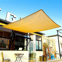 Yellow 2X3M Rectangular Shade Sail 95% Uv Protection Waterproof - thumbnail 8