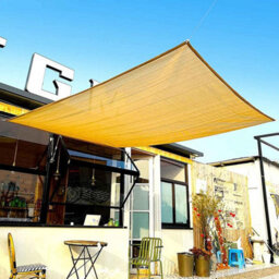 Yellow 2X3M Rectangular Shade Sail 95% Uv Protection Waterproof - thumbnail 5