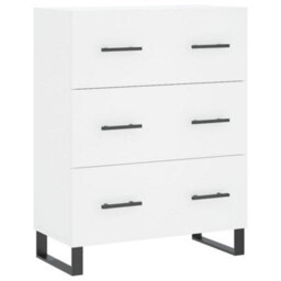 Berkfield Highboard White 69.5X34X180 Cm Engineered Wood - thumbnail 7