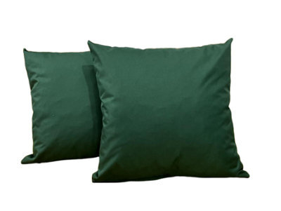 Crescent Lufkin Waterproof 45X45Cm Green Garden Cushion, Shredded Foam Filled Outdoor Garden Throw Pillow Pack Of 4 - image 1