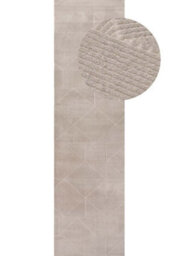 The Rugs Carmel Grey Abstract Area Rug And Runner Non Shedding, Stain Resistant, Soft - thumbnail 9