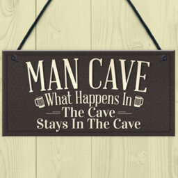 Red Ocean Vintage Man Cave Plaque Sign Fathers Day Gift For Him Bedroom Bar Shed Gift Idea - thumbnail 2